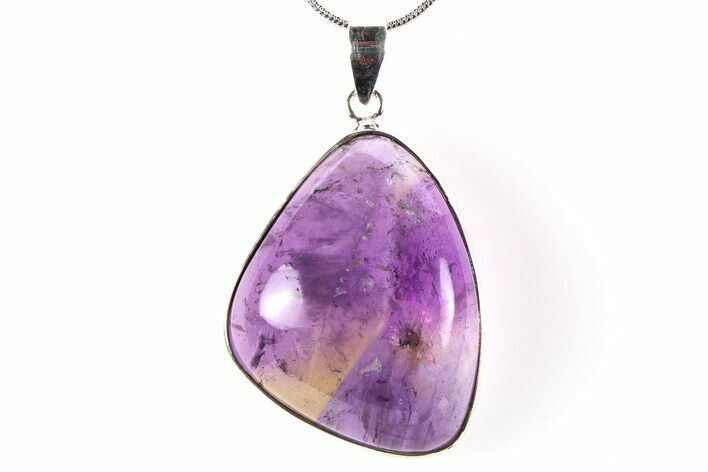 Polished Ametrine Pendant (Necklace) - Sterling Silver #278519